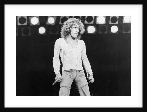 The Who - Roger Daltry at Parkhead, Glasgow 1976 by Steve Thomson